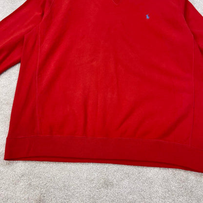 Red Ralph Lauren sweatshirt XL