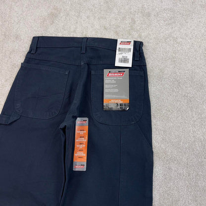 Navy Dickies carpenter jeans W28L30 canvas 90s skater style cargo pants