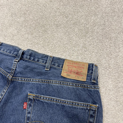 Levi’s 550 baggy jeans y2k loose fit blue denim Denim relaxed fit skater 2000s red tab logo pants