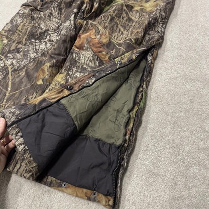 Baggy camo goretex pants khaki Cabelas mossy oak Waterproof insulated camouflage fleece trousers