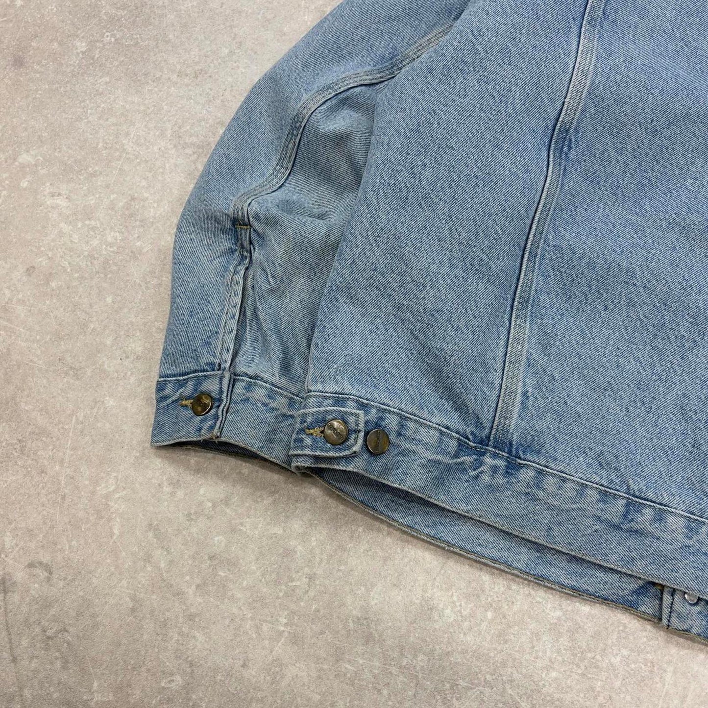 Vintage Carhartt trucker jacket Large
