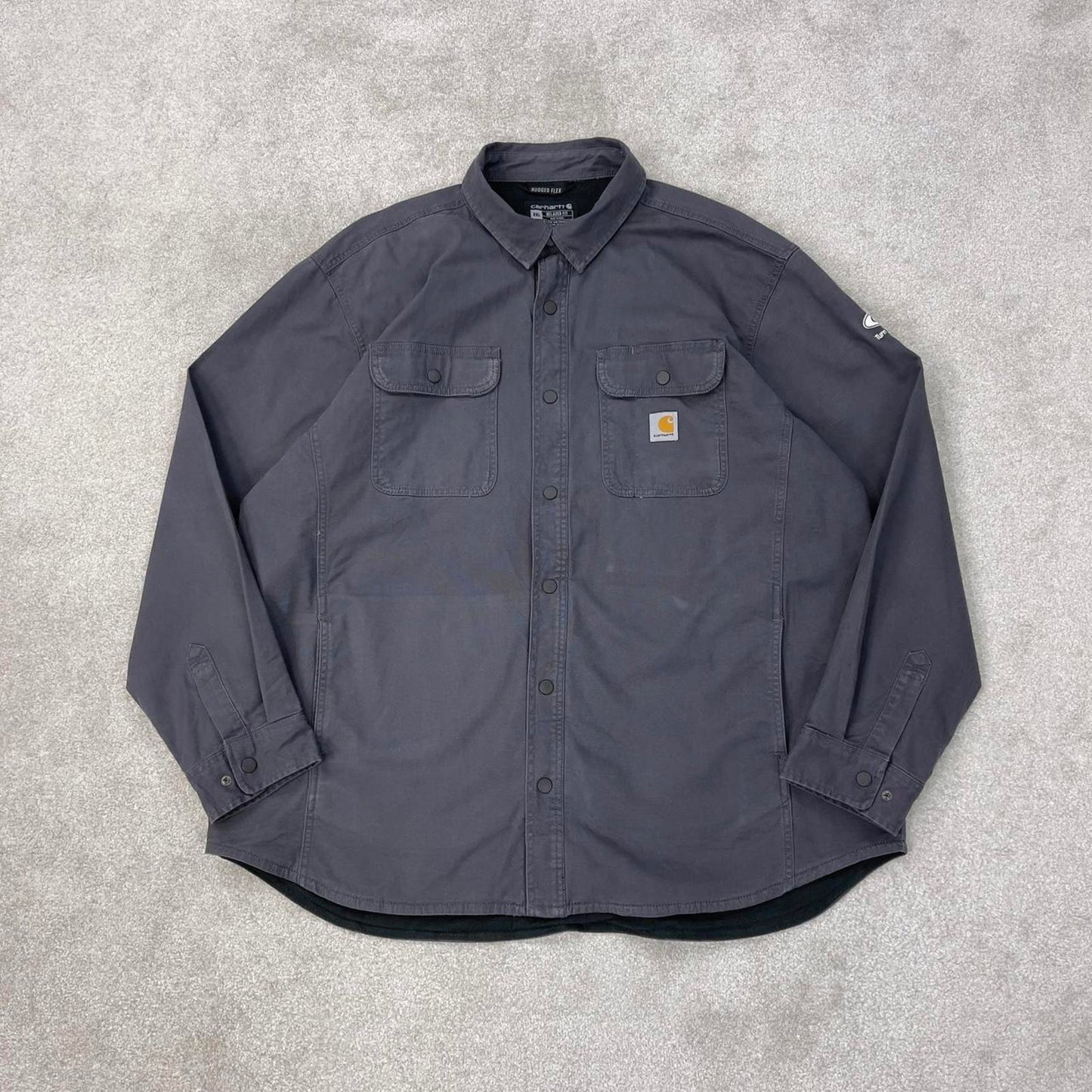 Grey Carhartt shirt jacket XXL
