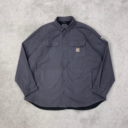 Grey Carhartt shirt jacket XXL