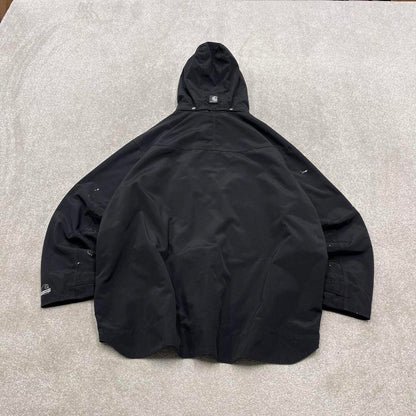 00s Carhartt hooded waterproof jacket XXL black windbreaker technical outdoors coat workwear