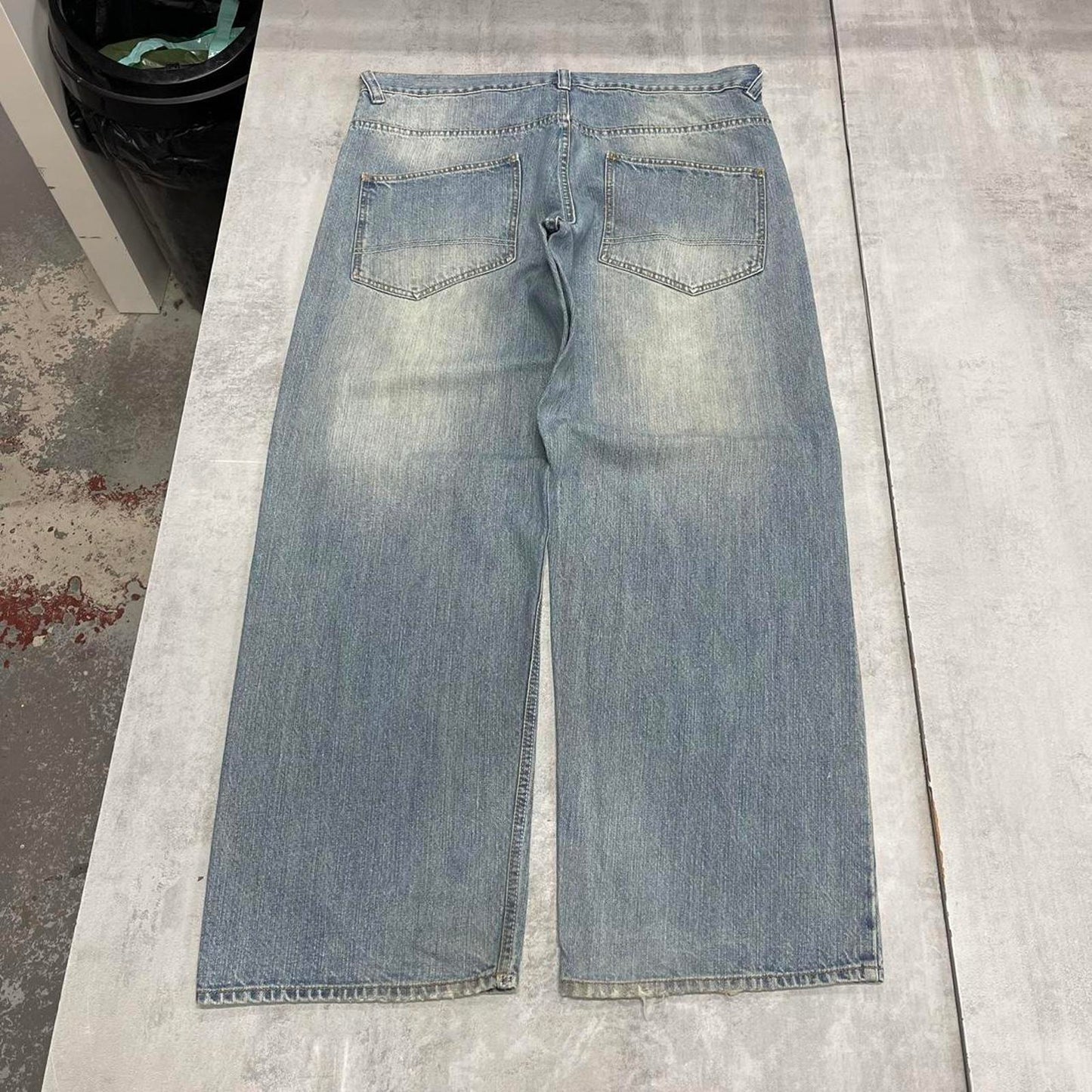 Baggy fit Ecko Unltd jeans blue W38 L32