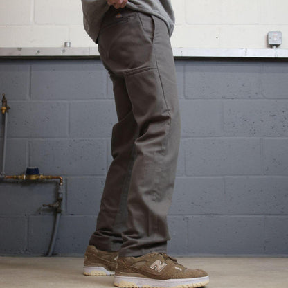 Dickies work pants slim taper grey Twill chino skate style slim trousers