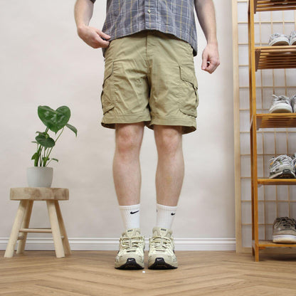 Y2K Columbia convertible technical trousers / shorts Floaty lightweight packable trouser shorts