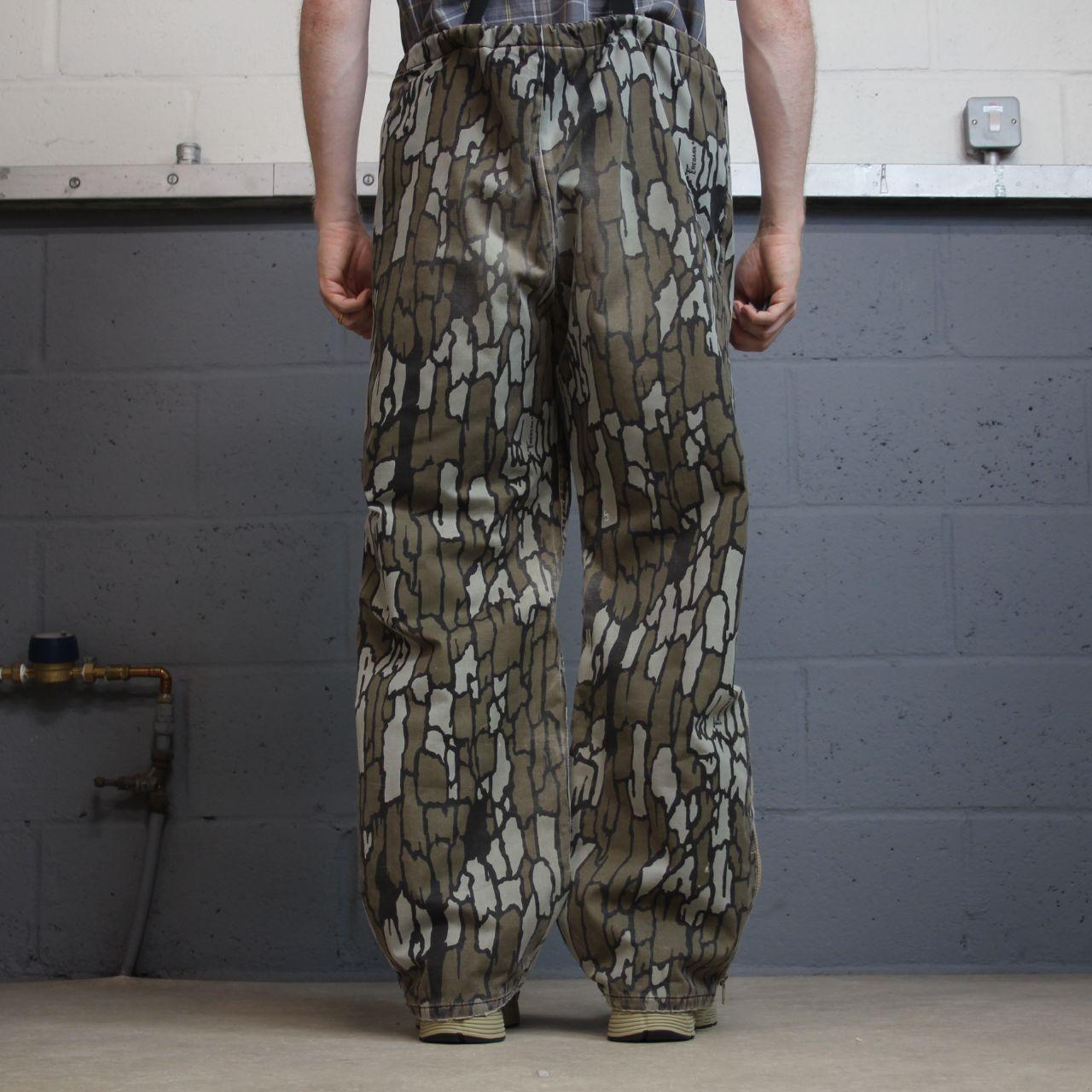 Vintage camo goretex Realtree pants khaki L camouflage insulated hunting utility trousers