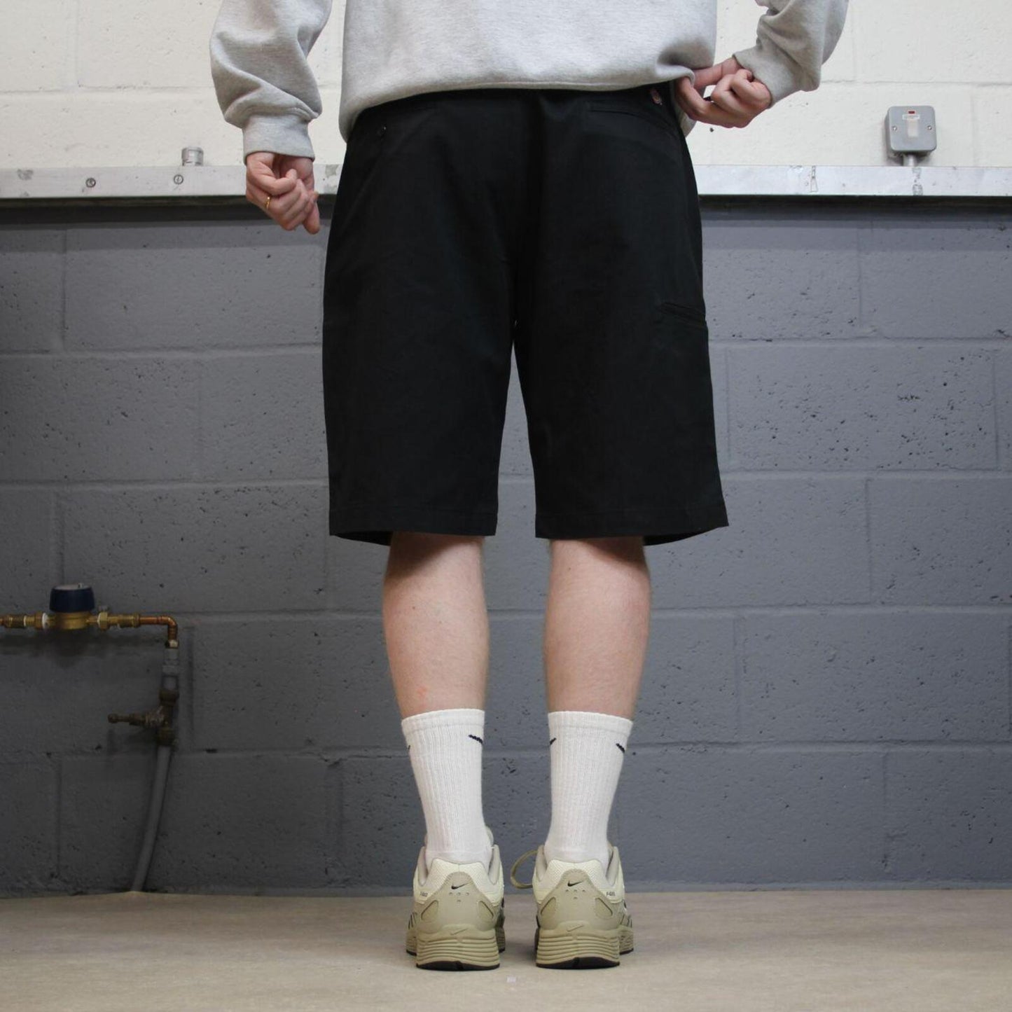 Dickies carpenter chino shorts black Regular fit skater surf style shorts loose leg shorts