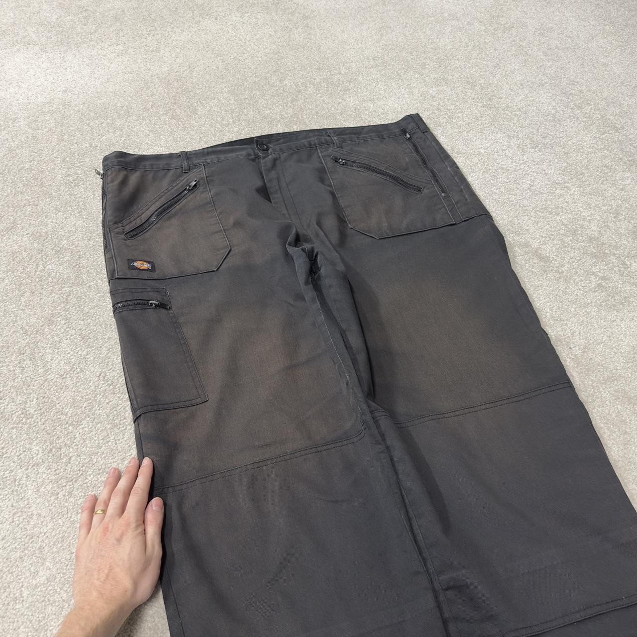 Dickies double knee works pants black W48L33 Loose chino utility skate cargo work trousers