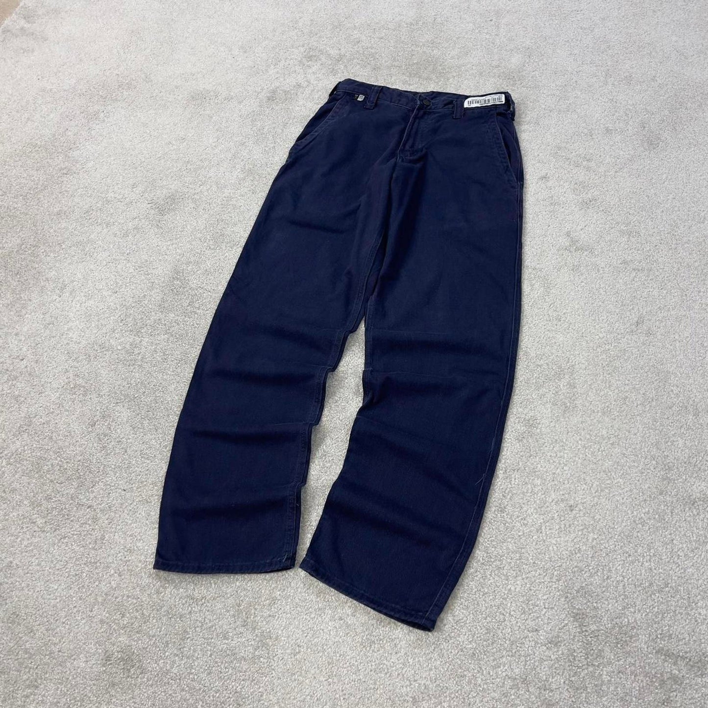 Carhartt FR pants W28 L32 loose navy 90s style skater pants