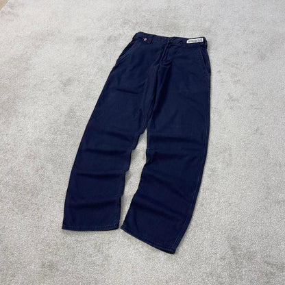 Carhartt FR pants W28 L32 loose navy 90s style skater pants