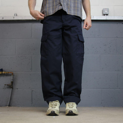 Y2K cargo pants utility chino red kap navy Loose leg skater workwear pants