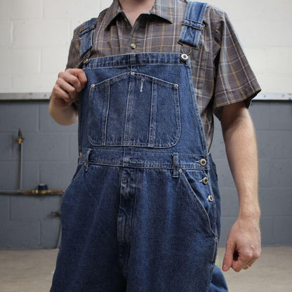 Vintage denim dungarees 00s Nevada overalls blue perfect festival or skate wear
