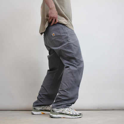 Carhartt carpenter pants W38 L32 grey loose relaxed fit skater style trousers