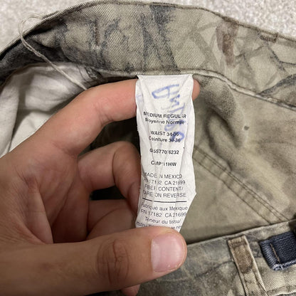 Realtree Liberty baggy camo cargo pants khaki Loose camouflage Y2K hunting utility trousers