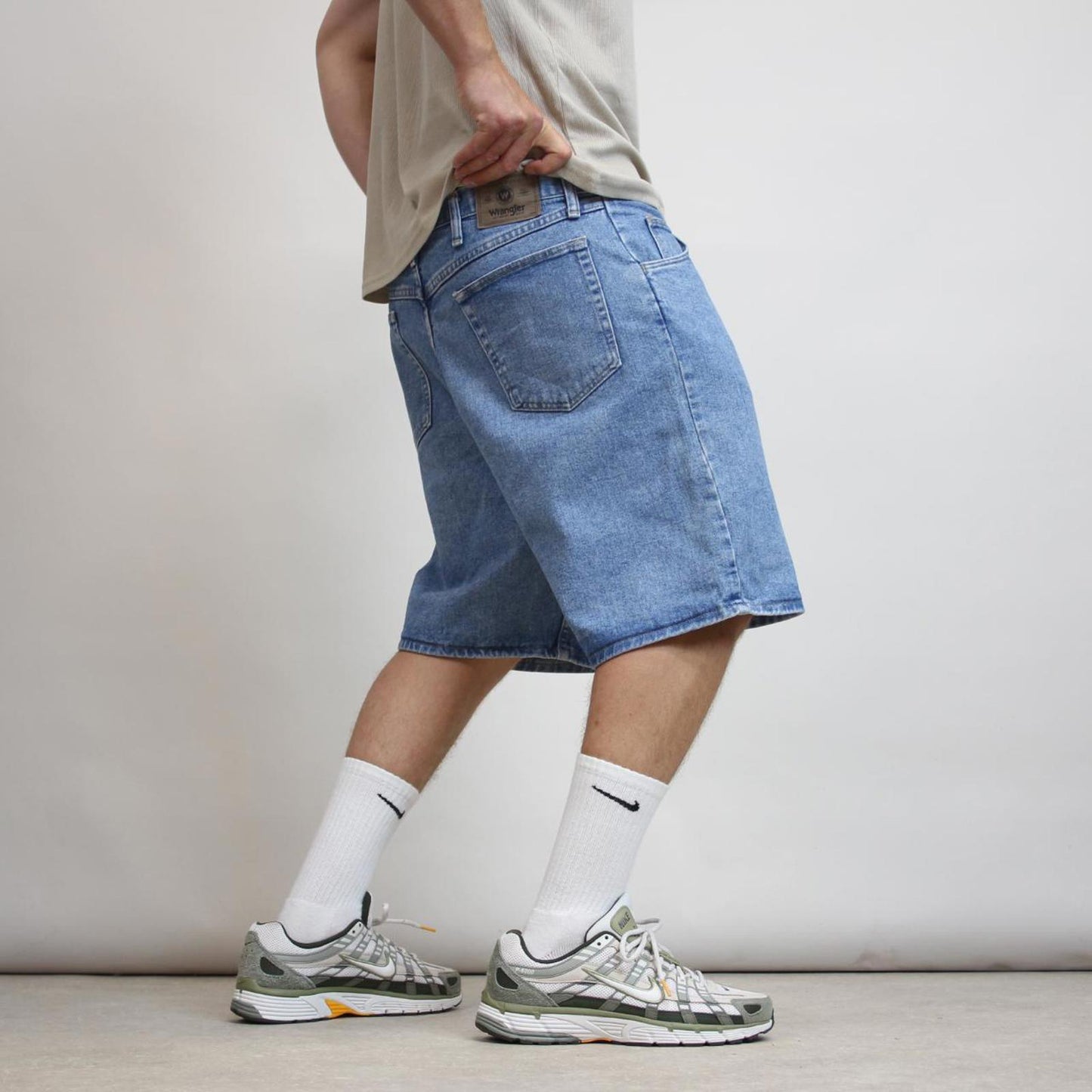 Mens Baggy Wrangler jorts W38