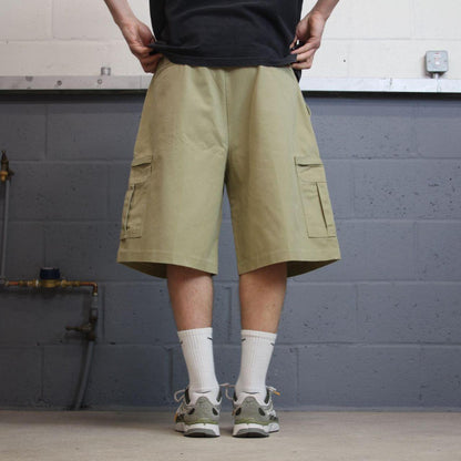 Vintage Dickies baggy cargo shorts wide leg khaki Twill chino skater style shorts loose fit