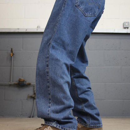 Baggy Levis 550 jeans W36 L29 blue loose 90s relaxed style skater jeans red tab logo