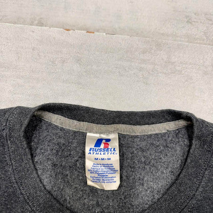 Grey vintage Russell sweatshirt M