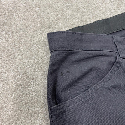 Red Kap baggy double knee cargo pants y2k grey loose wide leg skater work pants
