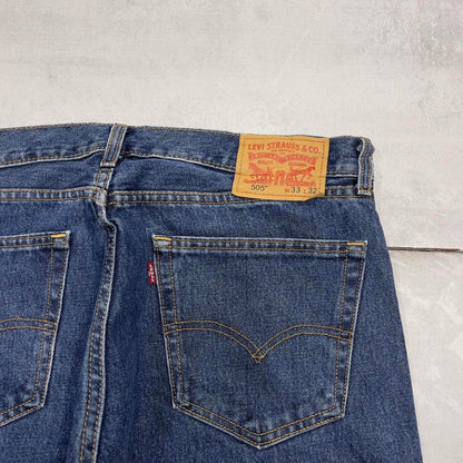 Blue Levis 505 jeans W34L33