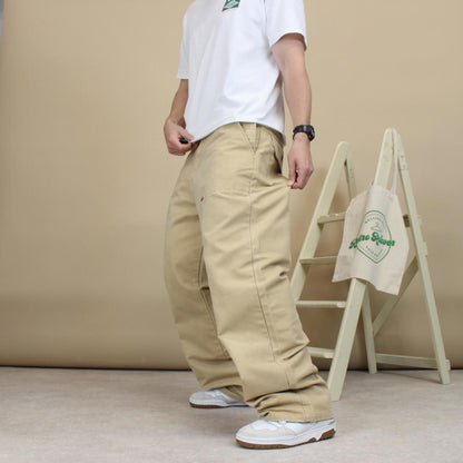 Beige baggy State Property skate jeans W34 L32