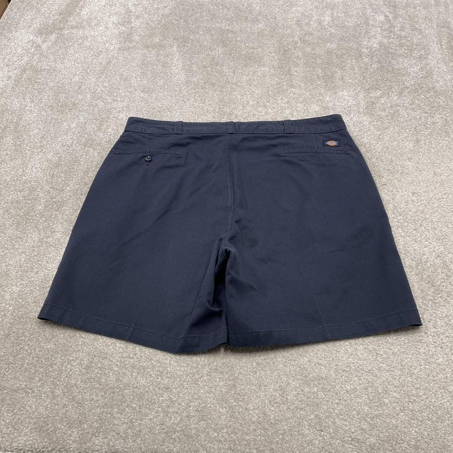 Dickies chino work shorts loose wide leg navy Twill chino skater style shorts