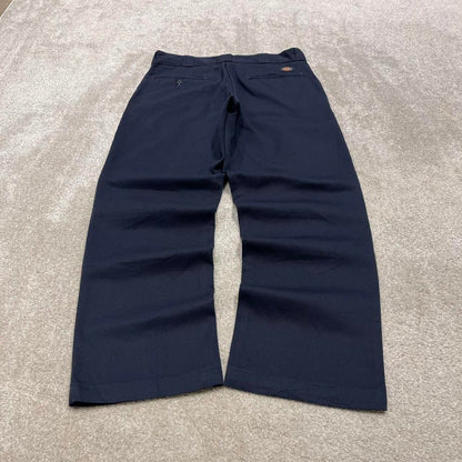 Navy Dickies 874 Pants W33L30 original fit twill chino 90s style skater pants