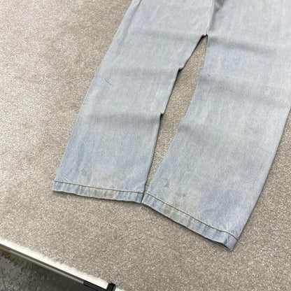 00s BDG denim dungarees overalls W31L32 blue mens denim y2k style bib & brace workwear