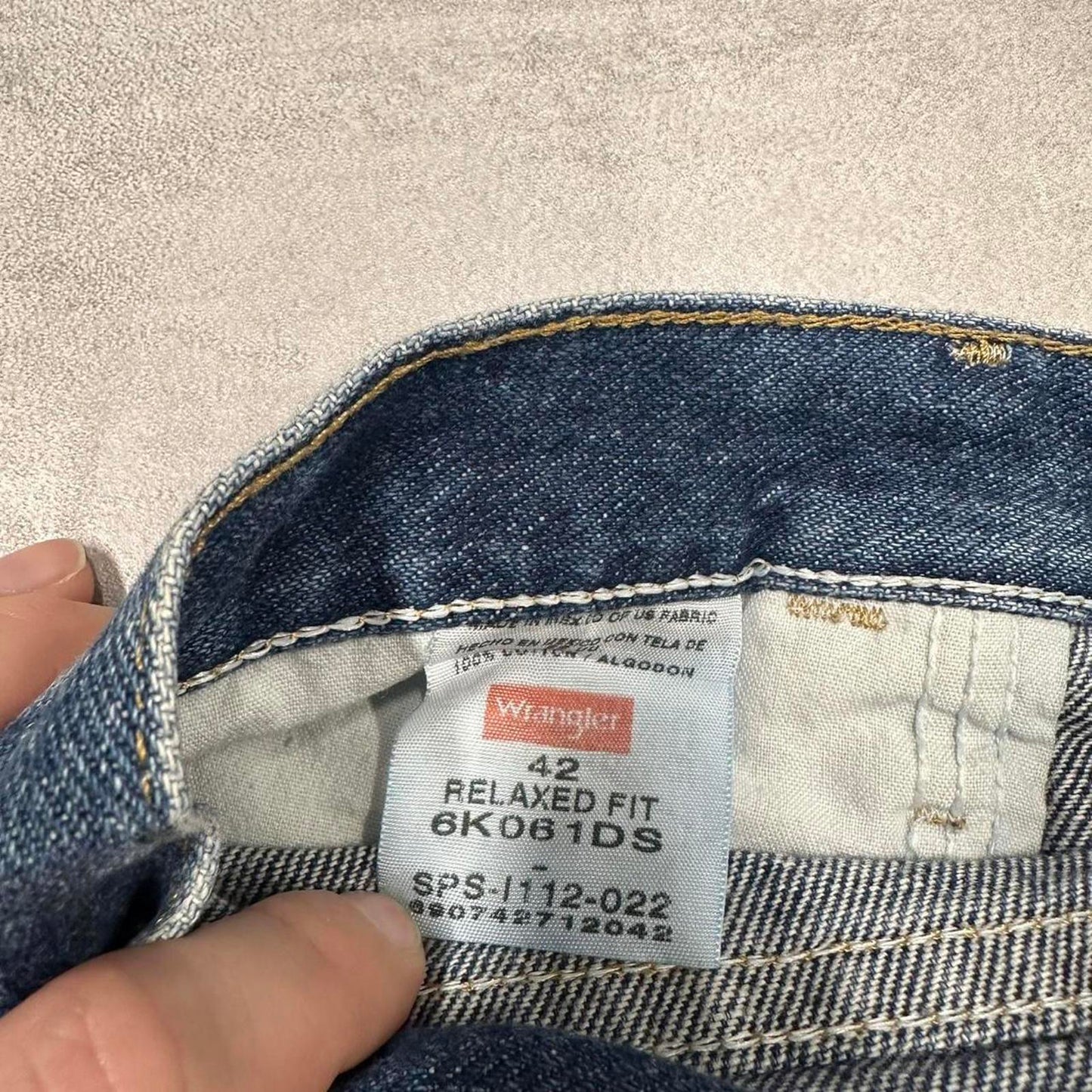 Mens Baggy Wrangler Jorts W40