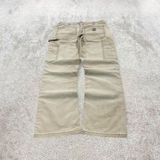 00s Carhartt carpenter jeans women's size 4 short y2k 90s style workwear cargos