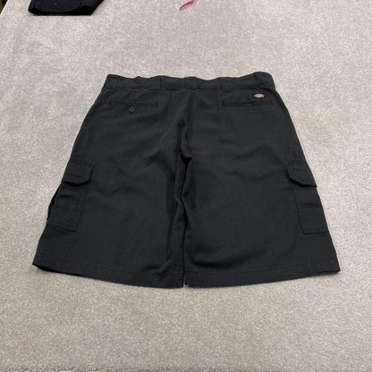 Dickies baggy cargo shorts chino black Twill skater style shorts wide loose leg