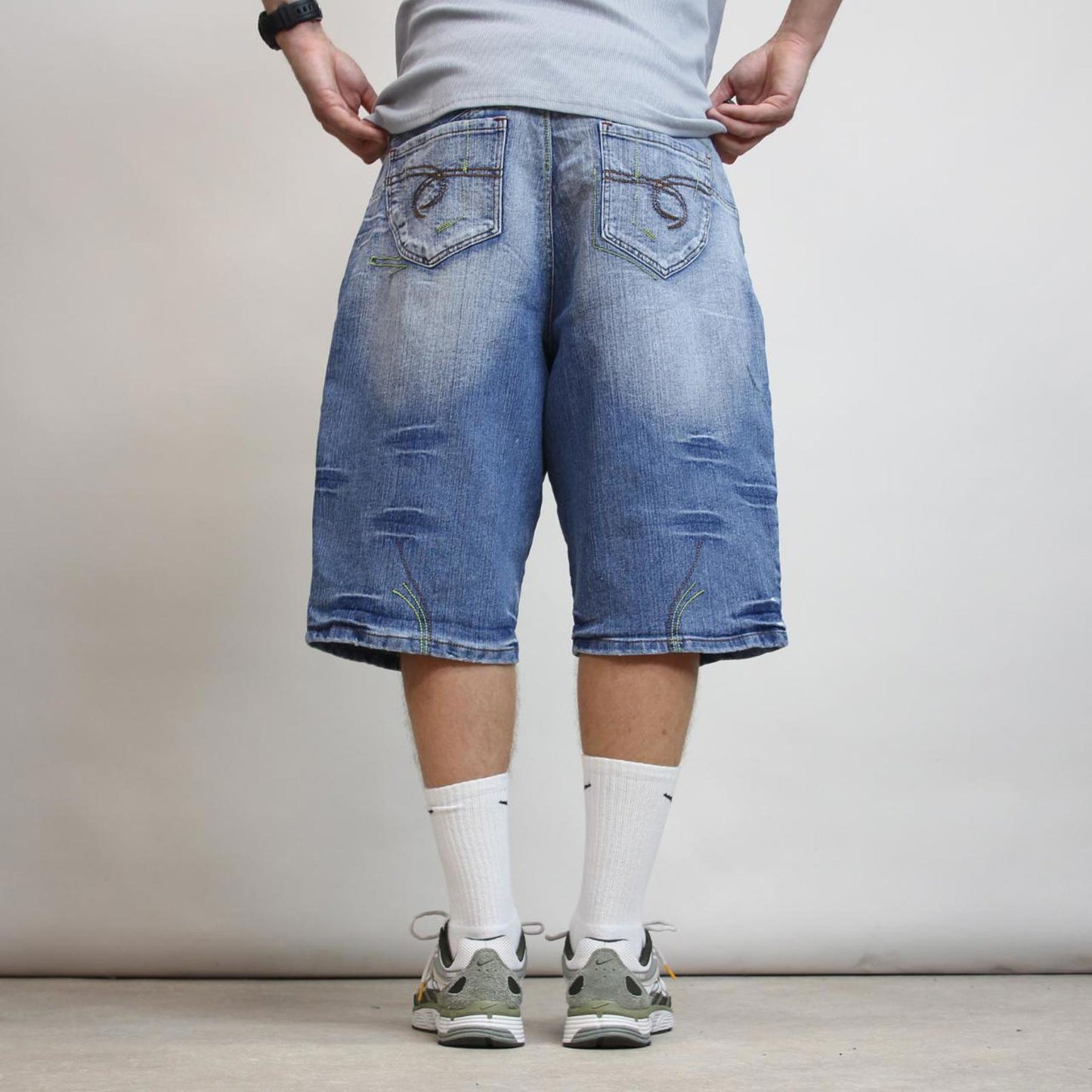 Baggy Neeso denim shorts W40