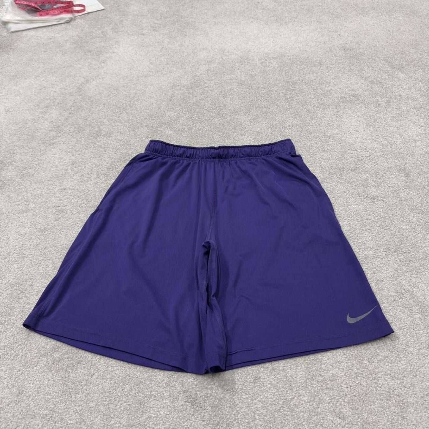 Loose Nike sports shorts y2k purple Elasticated comfy loose floaty summer gym shorts