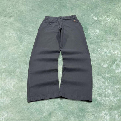 Y2k Dickies 874 work pants grey W27L28 Straight leg chino style workwear skater trousers