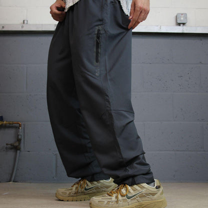 Y2K Fila tracksuit bottoms loose grey XXL Floaty leg 2000s style casual track pants