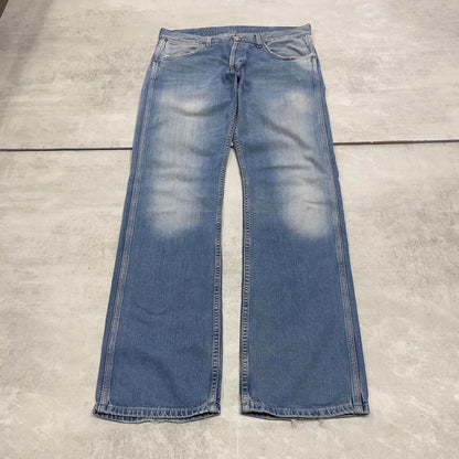 Vintage Wrangler jeans W33L34 mens blue straight leg denim y2k jeans
