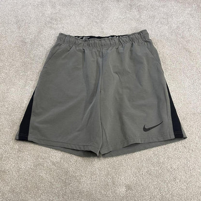 Nike sports shorts y2k Dri-Fit grey Casual style comfy loose floaty summer gym shorts