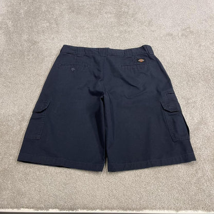Dickies baggy cargo shorts navy Chino style skater shorts wide leg festival