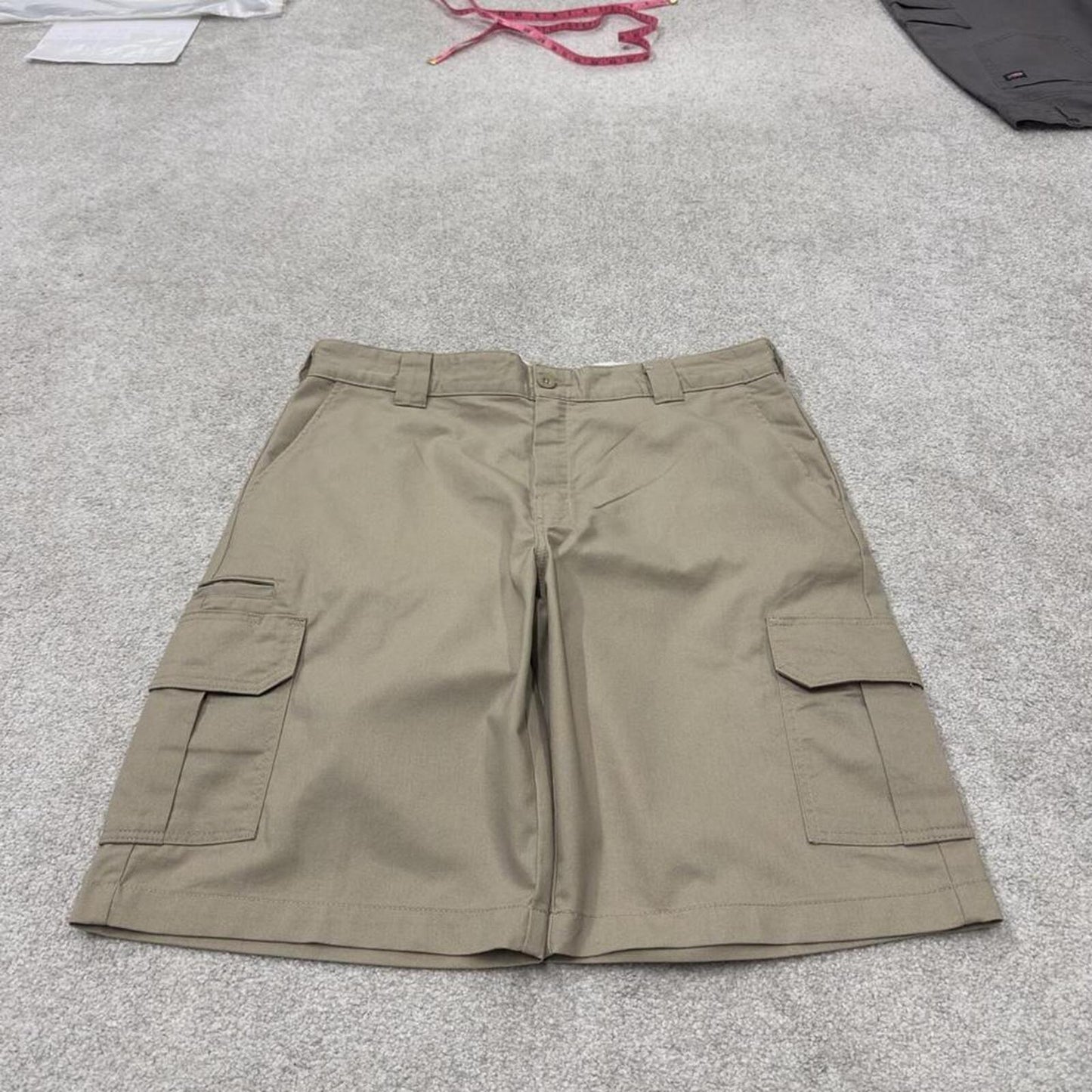 Dickies baggy cargo shorts khaki Twill chino skater style shorts wide leg