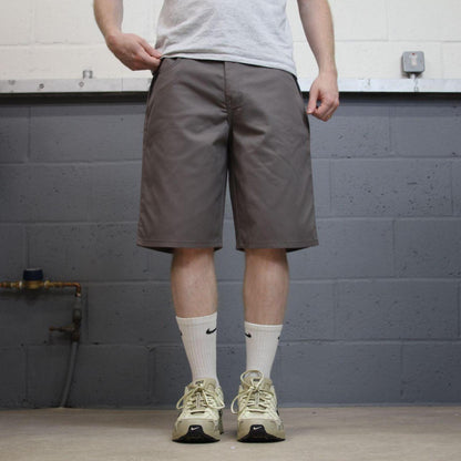 Dickies summer work shorts grey Lightweight chino style shorts loose leg