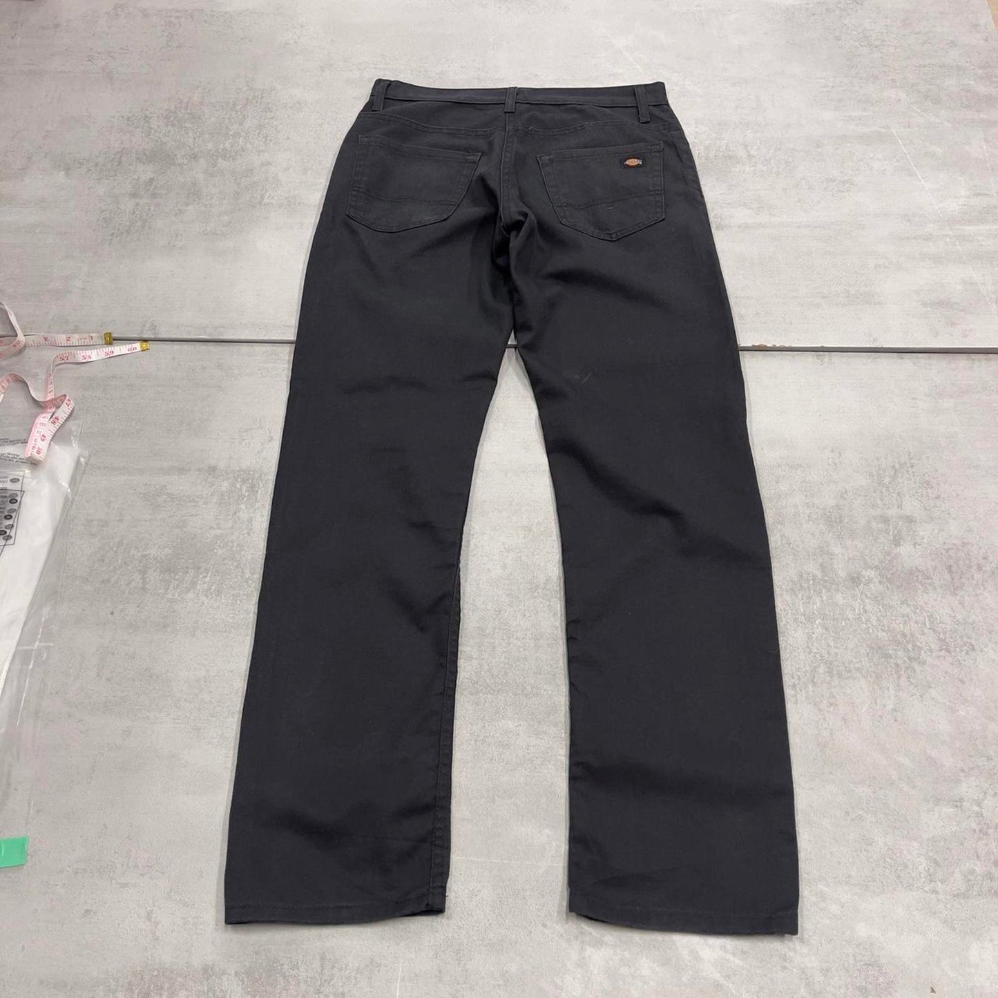 Black Dickies trousers W30L32 chino style skater pants