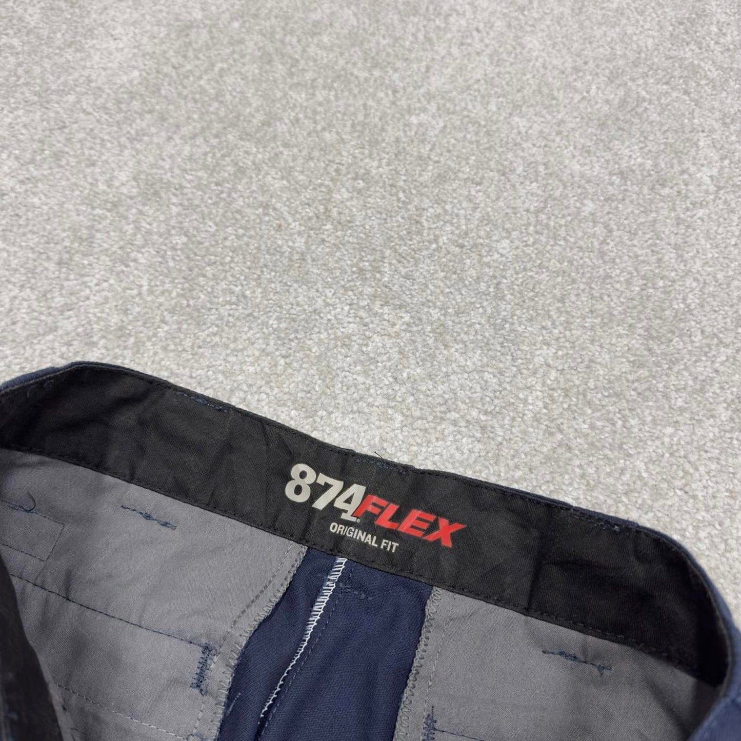 Y2K Dickies 874 work pants skater style navy Straight leg original fit chino style trousers
