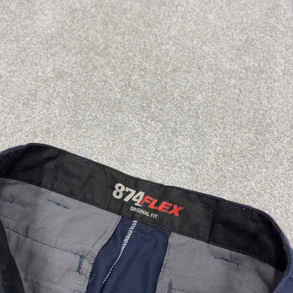 Y2K Dickies 874 work pants skater style navy Straight leg original fit chino style trousers