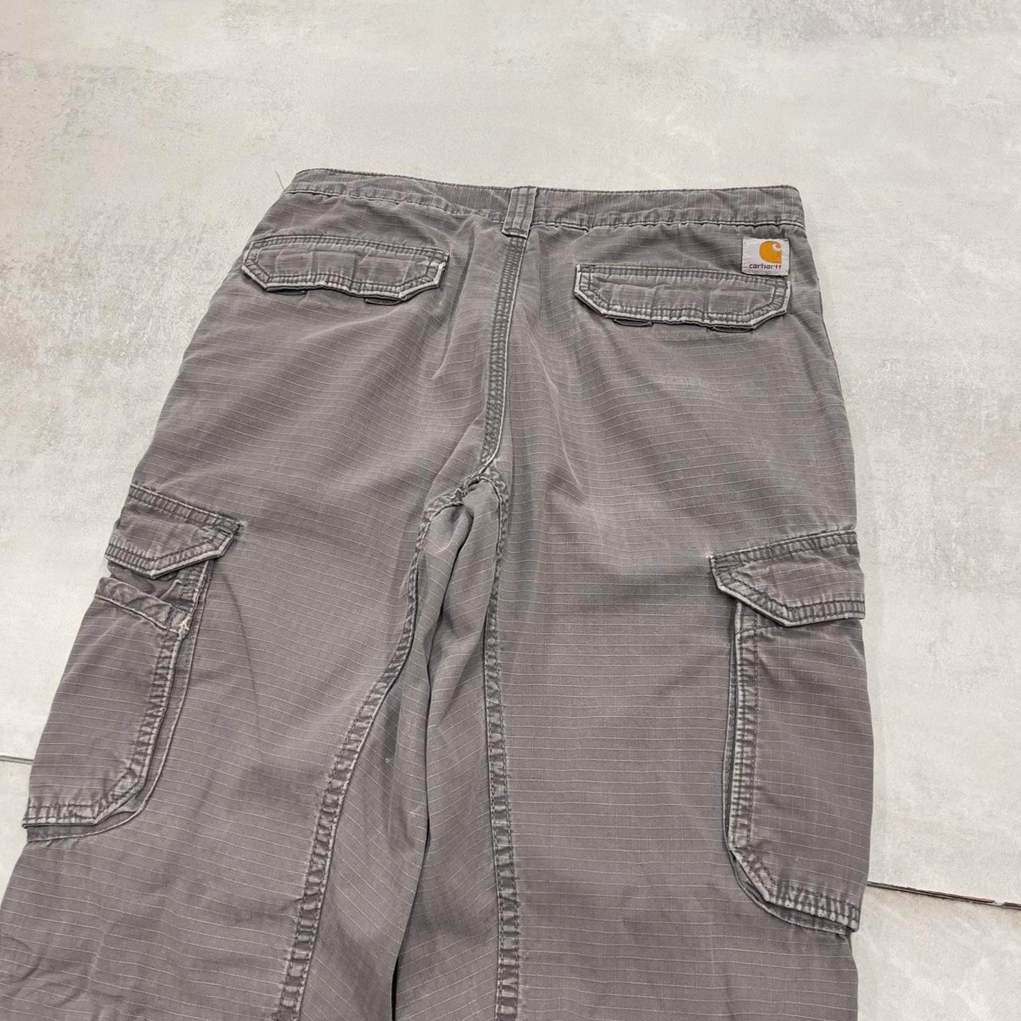 Grey Carhartt cargo pants W31L32 Loose relaxed fit skater cargos