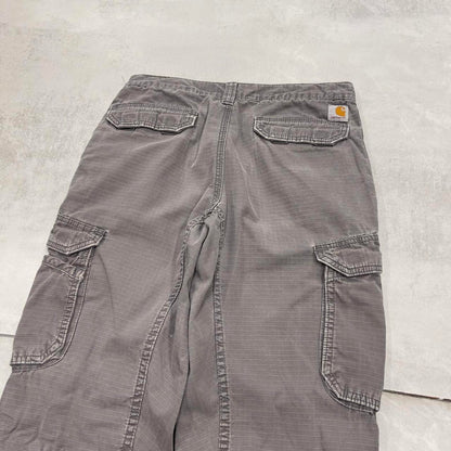 Grey Carhartt cargo pants W31L32 Loose relaxed fit skater cargos