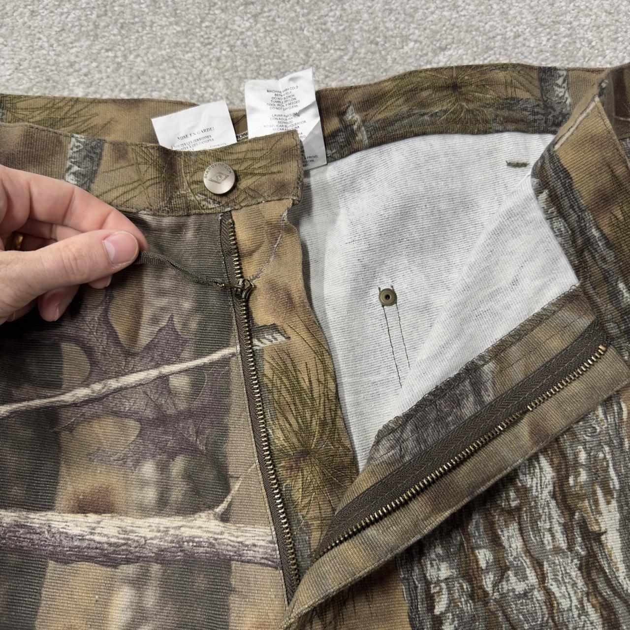 Y2K camo carpenter workwear jeans khaki outdoors hunting utility trousers