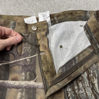 Y2K camo carpenter workwear jeans khaki outdoors hunting utility trousers