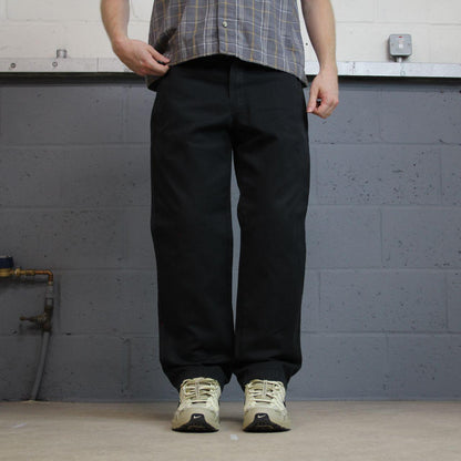 Dickies slim straight chino pants black W32L32 Straight leg twill chino style skate work trousers